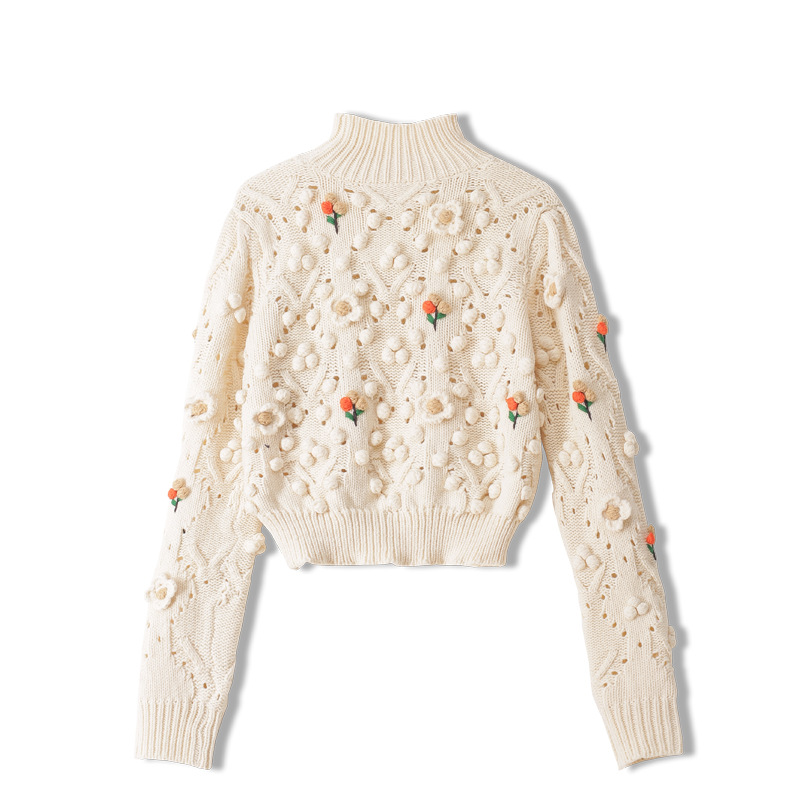 Suéter Crochê Feminino - Eterna Flor