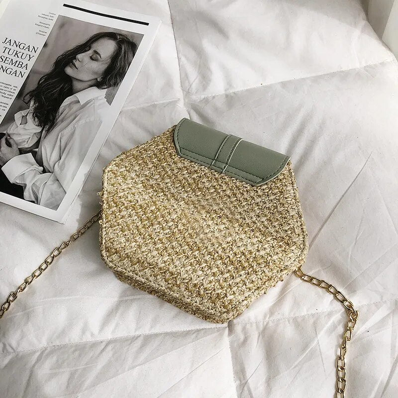 Bolsa de Ombro Rattan Mavide