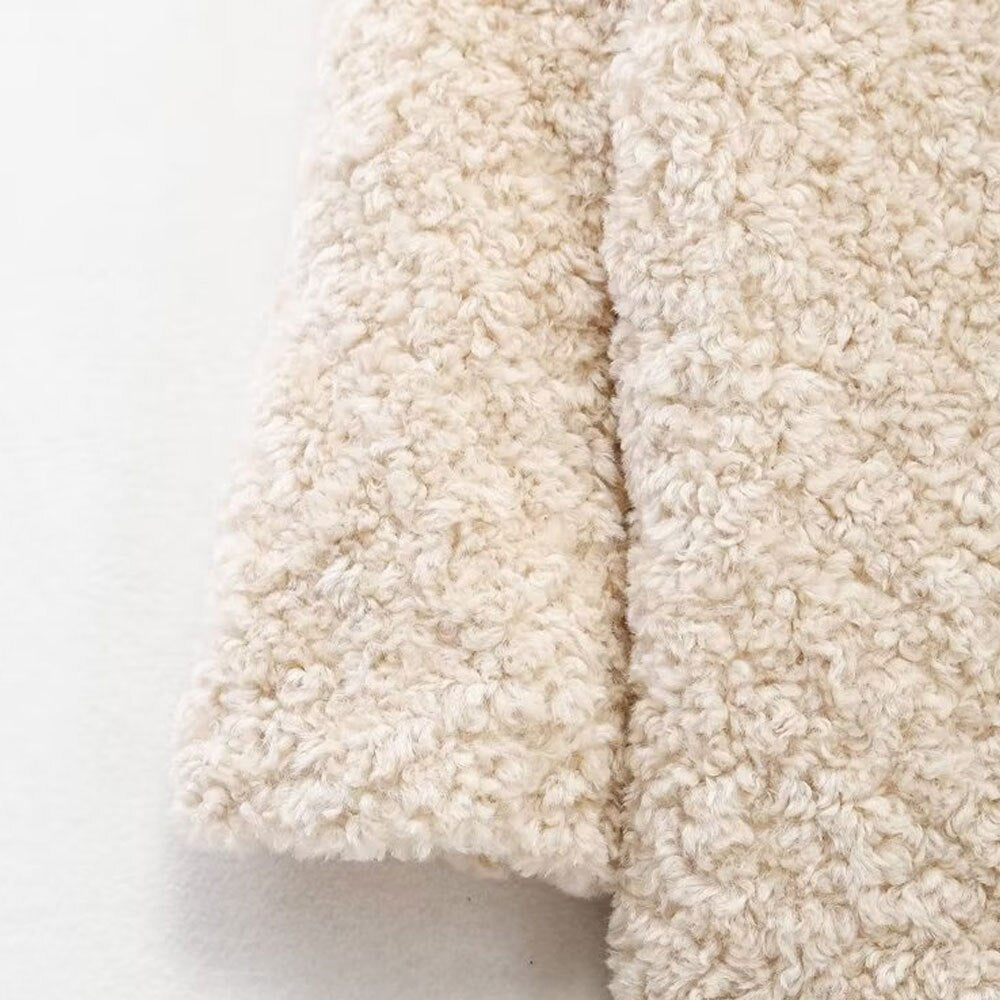 Casaco de Inverno Falsa Pele Chic