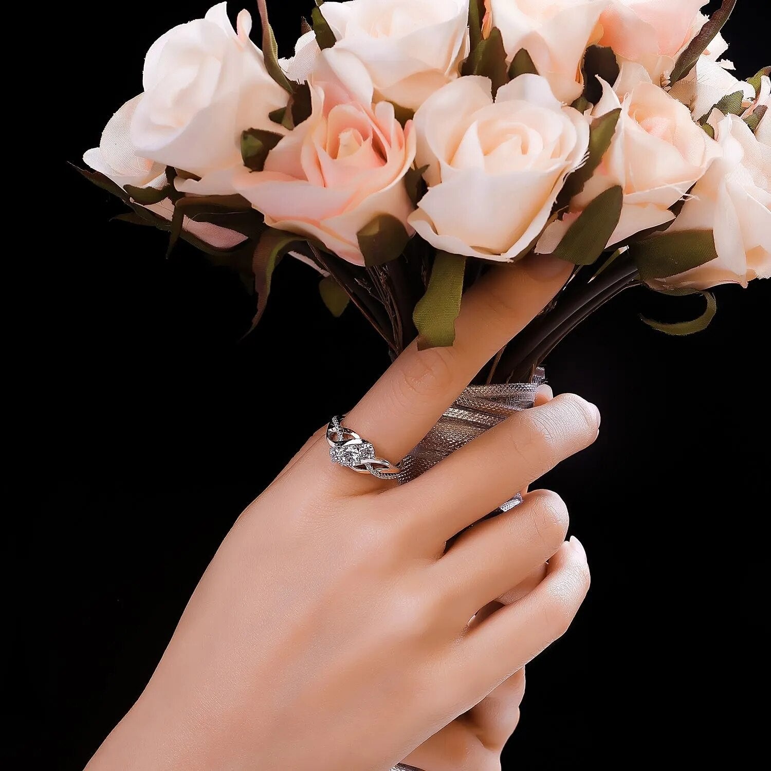 Anel Rosa Encanto Mavide