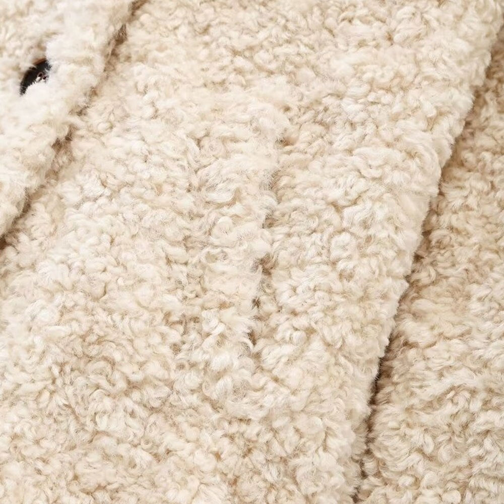 Casaco de Inverno Falsa Pele Chic