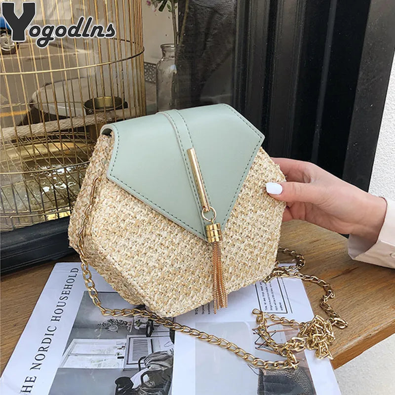 Bolsa de Ombro Rattan Mavide