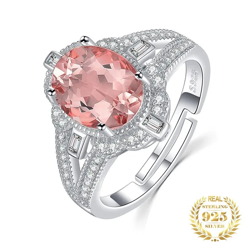 Anel Morganite Rosa Ternura Mavide