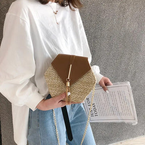 Bolsa de Ombro Rattan Mavide