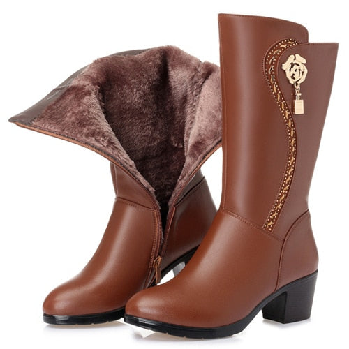 Bota Feminina Eclat Velvet Mavide