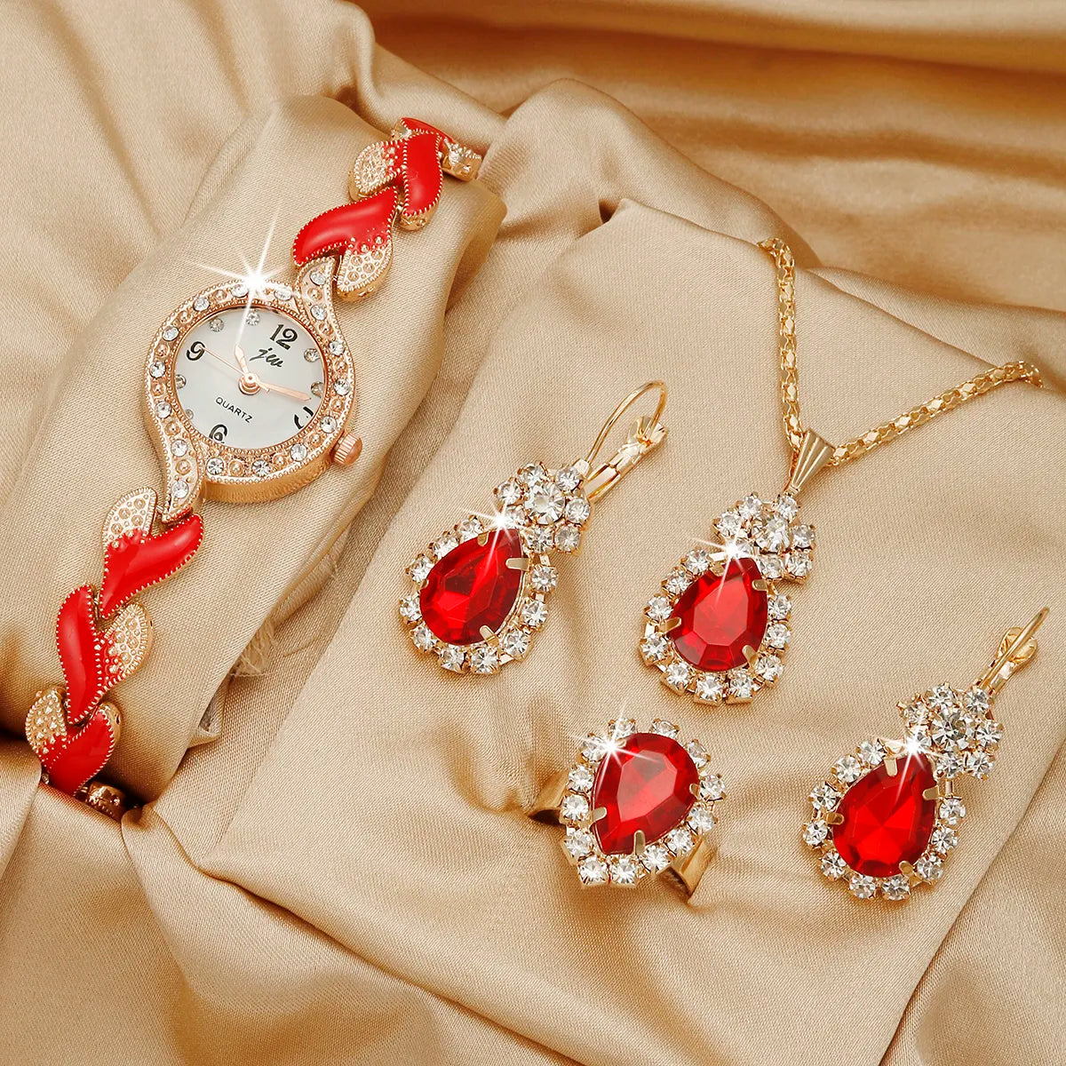Relógio Feminino Conjunto Aurora Elegante Mavide