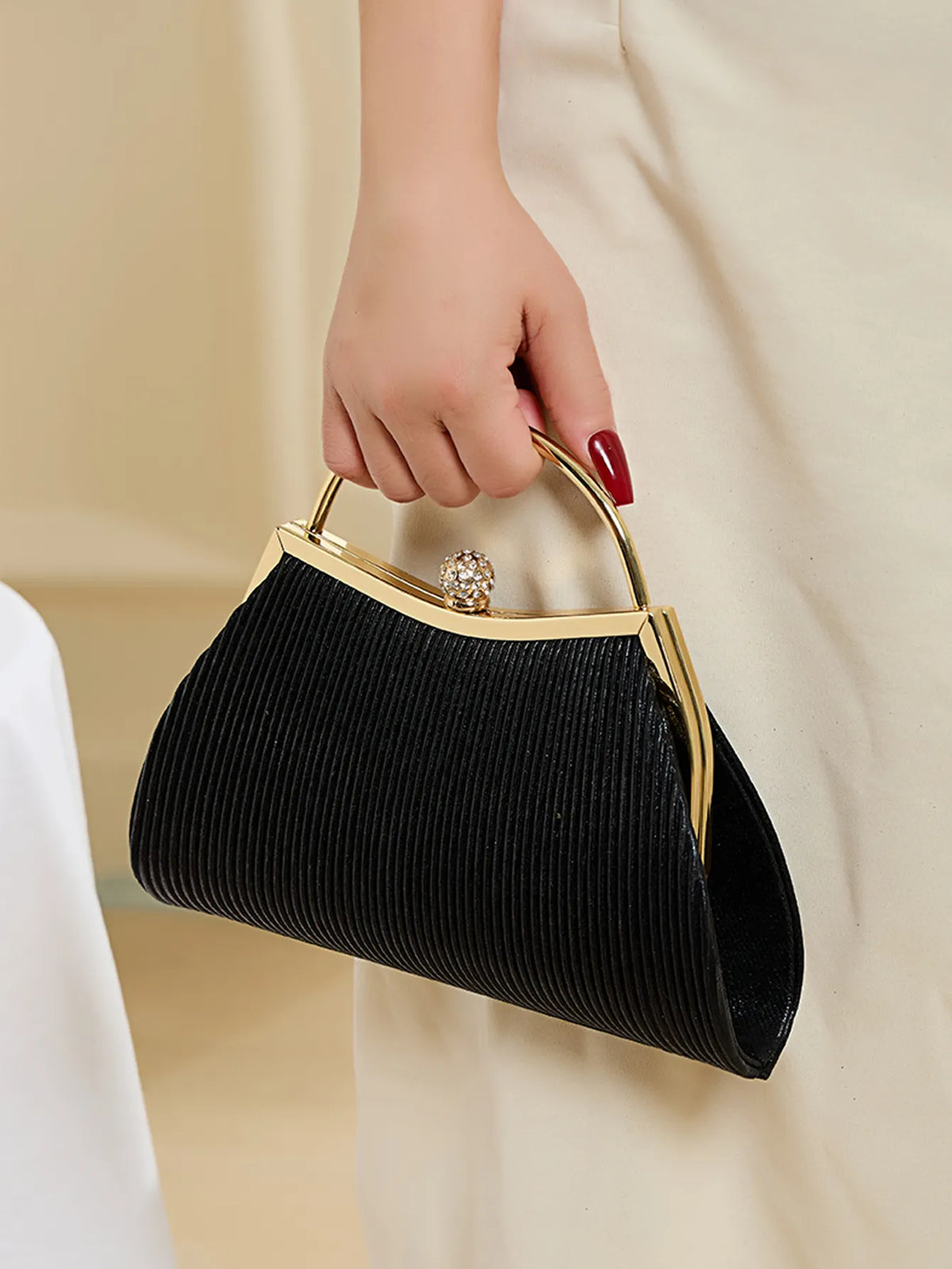 Bolsa Feminina Clutch Listrada