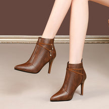 Bota Feminina Salto Alto Diamond