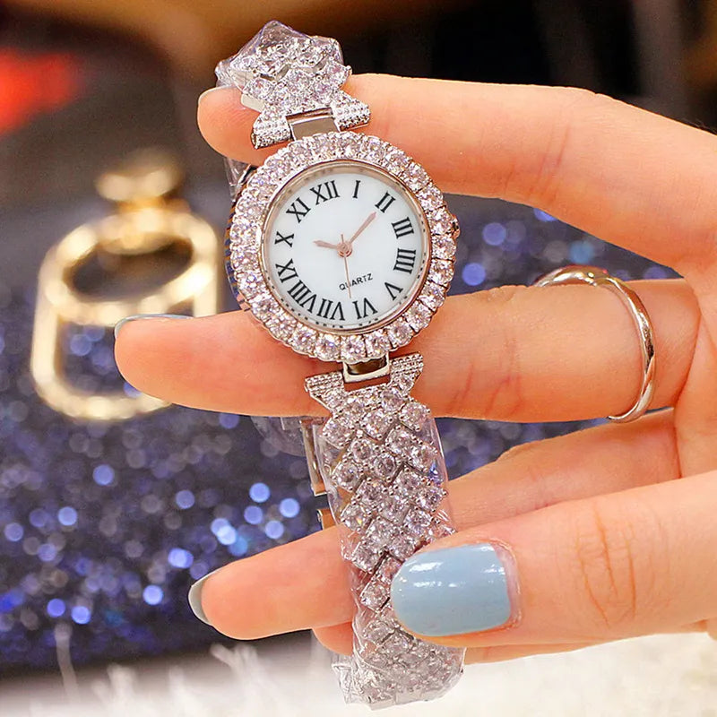 Relógio Feminino Conjunto Eterno Luxo Mavide