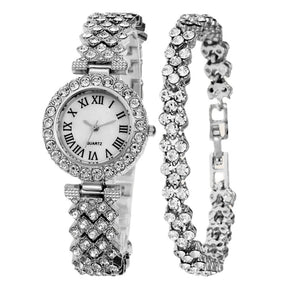 Relógio Feminino Conjunto Eterno Luxo Mavide