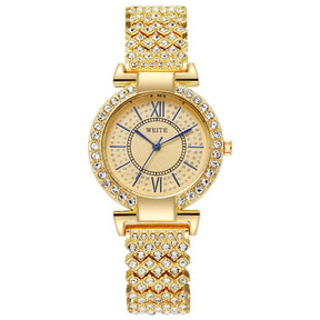 Relógio Feminino Conjunto Eterno Luxo Mavide