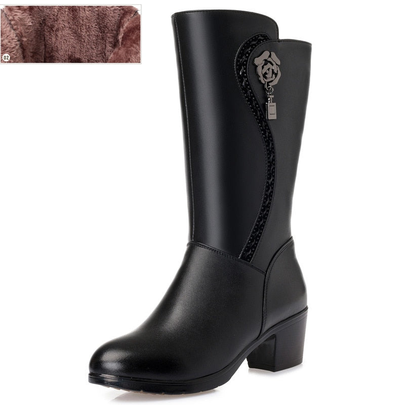 Bota Feminina Eclat Velvet Mavide