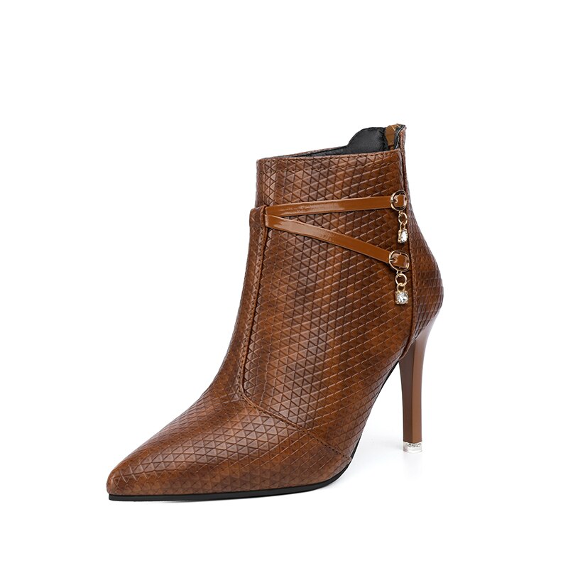 Bota Feminina Salto Alto Diamond