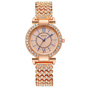 Relógio Feminino Conjunto Eterno Luxo Mavide