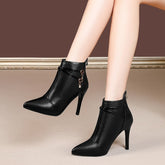 Bota Feminina Salto Alto Diamond
