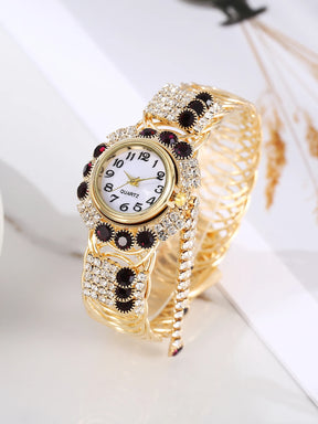 Relógio Feminino Conjunto Luminar Mavide