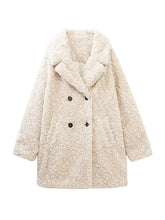 Casaco de Inverno Falsa Pele Chic