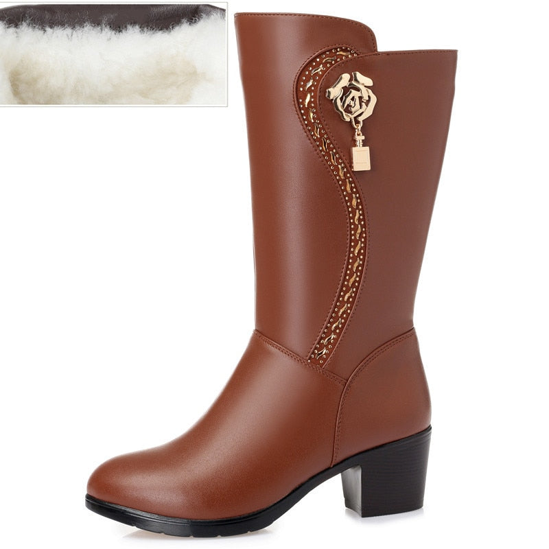 Bota Feminina Eclat Velvet Mavide