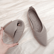 Sapatinhas Ballet Flats - Malha Respirável