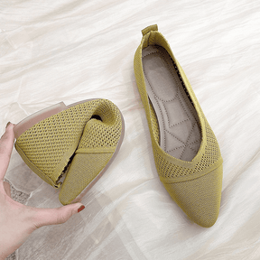 Sapatinhas Ballet Flats - Malha Respirável