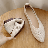 Sapatinhas Ballet Flats - Malha Respirável