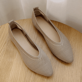 Sapatinhas Ballet Flats - Malha Respirável