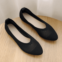 Sapatinhas Ballet Flats - Malha Respirável