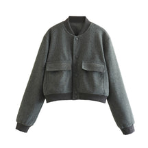 Casaco Feminino Elegante de Manga Longa Delicada